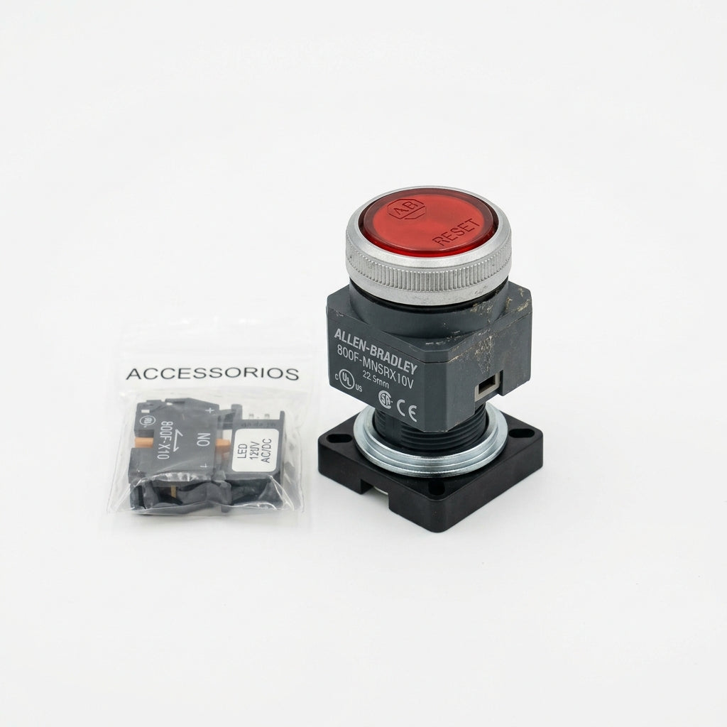 ALLEN-BRADLEY 800F-MN5RX10V BOTONES PULSADORES BOTONERAS Y ACCESORIOS