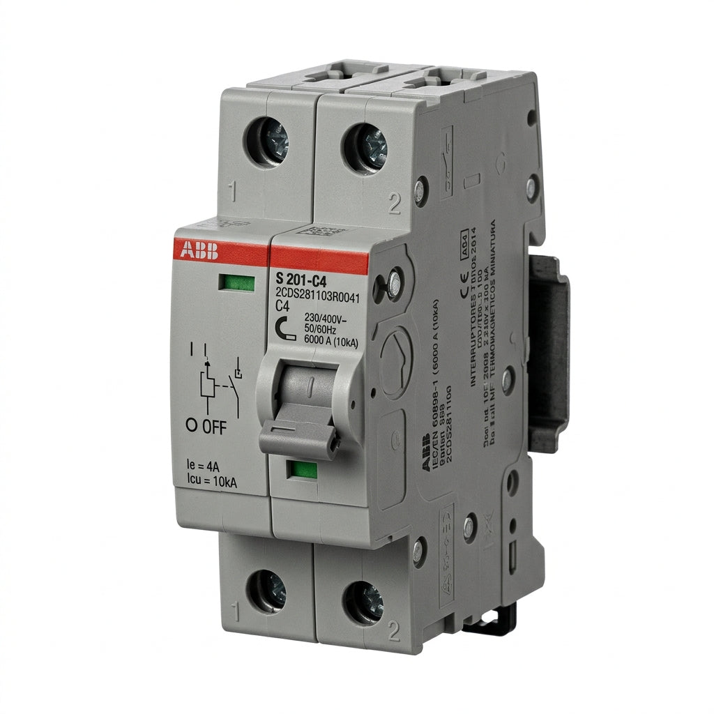 ABB 2CDS281103R0041 INTERRUPTORES TERMOMAGNETICOS MINIATURA RIEL DIN