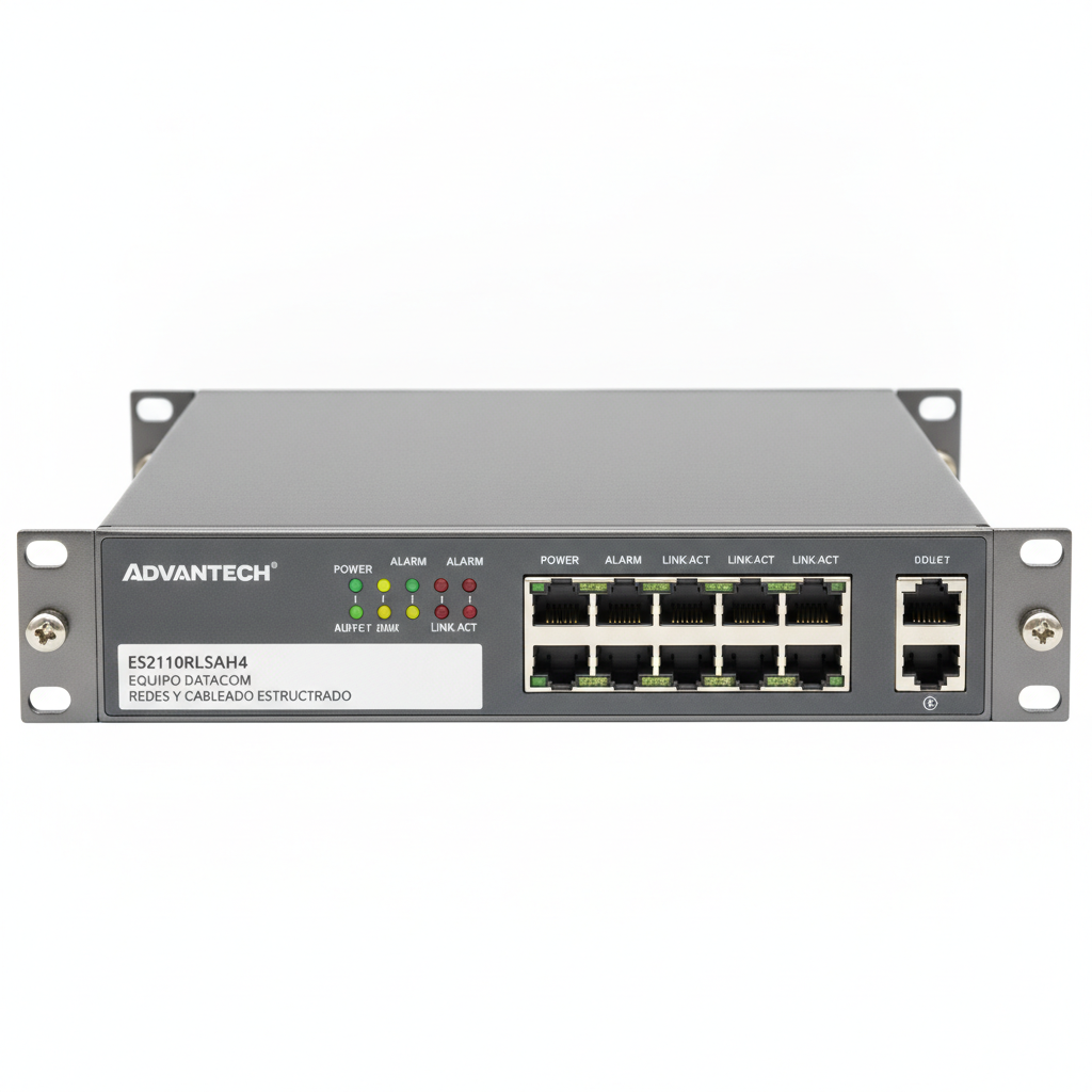 ADVANTECH ES2110RLSAH4 EQUIPO DATACOM (REDES Y CABLEADO ESTRUCTURADO)
