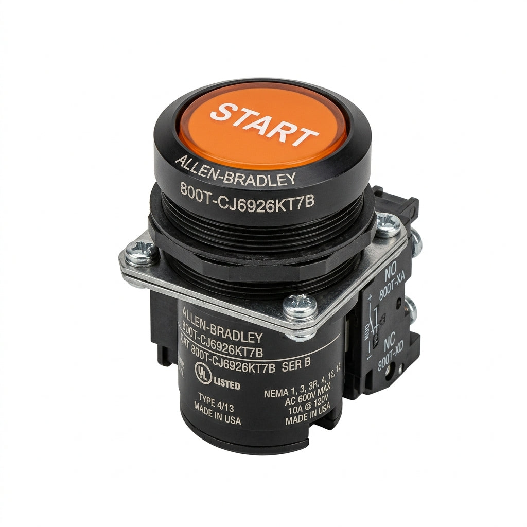 ALLEN-BRADLEY 800T-CJ6926KT7B BOTONES PULSADORES BOTONERAS Y ACCESORIOS
