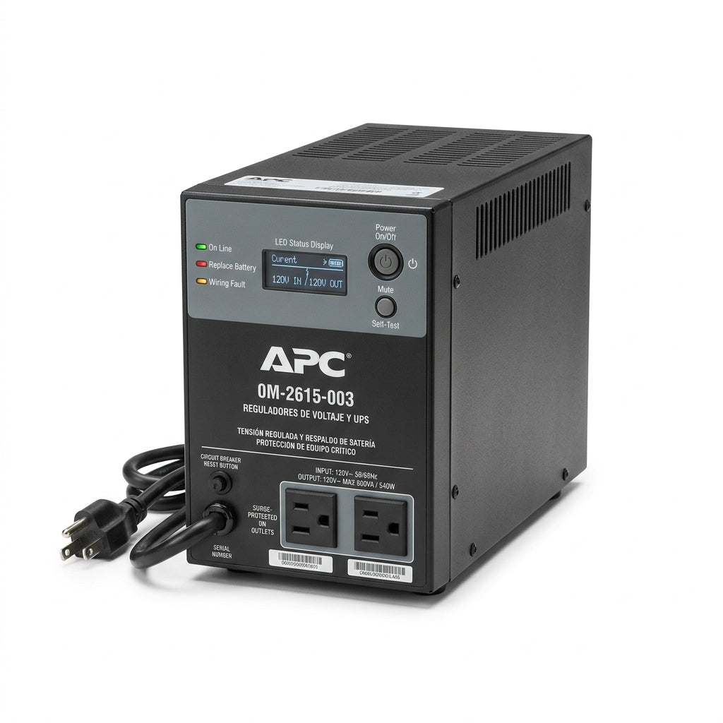 APC 0M-2615-003 REGULADORES DE VOLTAJE Y UPS