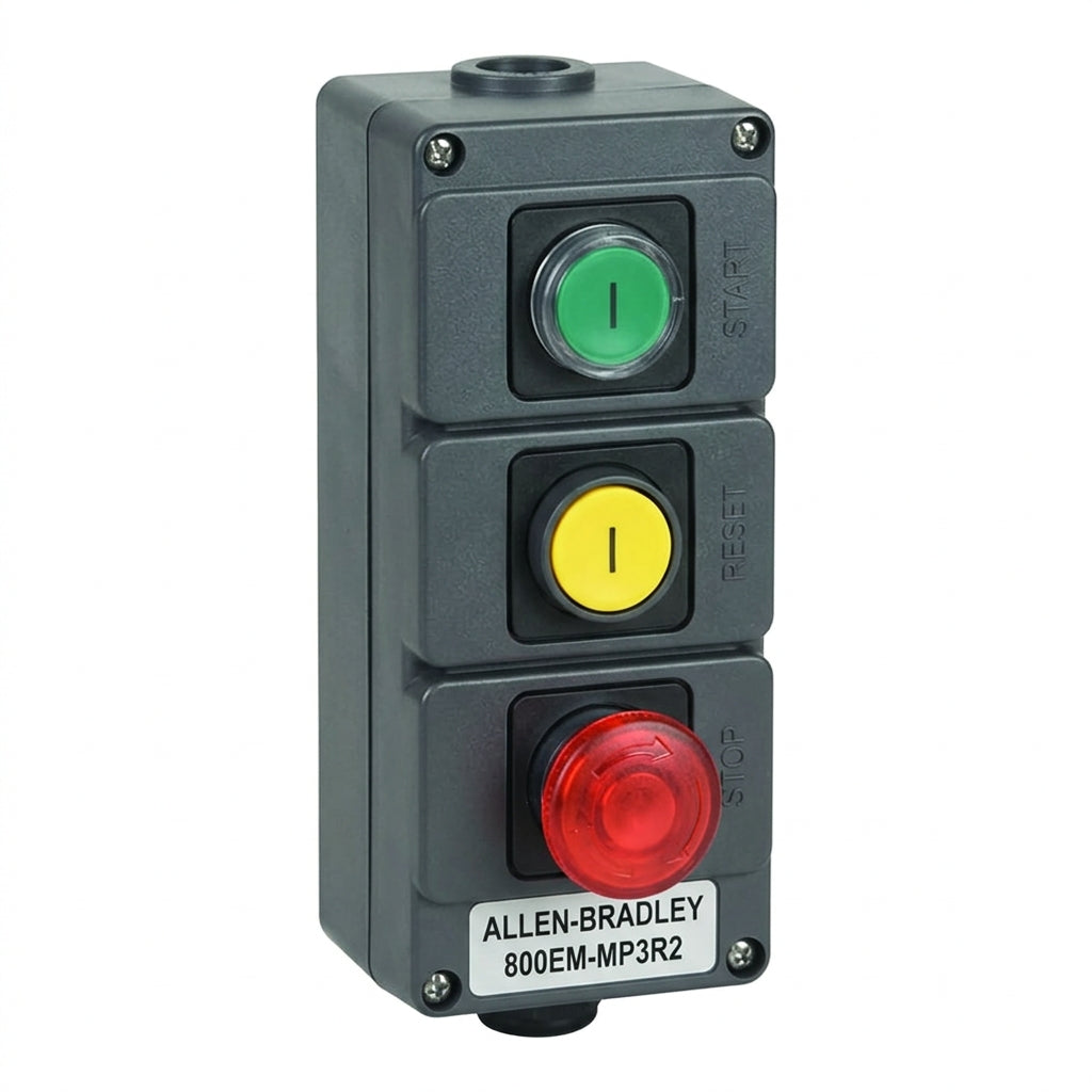 ALLEN-BRADLEY 800EM-MP3R2 BOTONES PULSADORES BOTONERAS