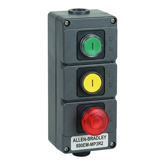 ALLEN-BRADLEY 800EM-MP3R2 BOTONES PULSADORES BOTONERAS