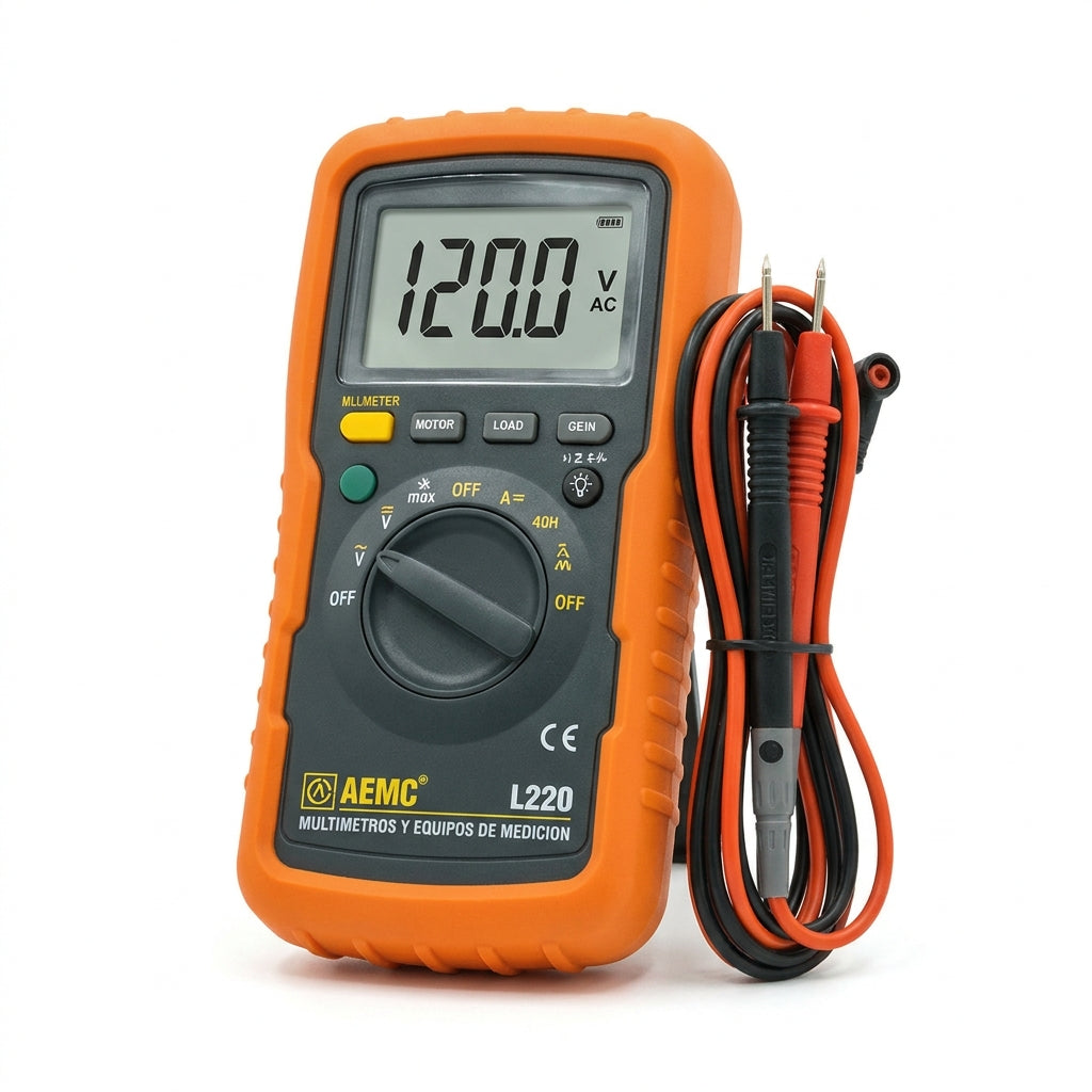 AEMC L220 MULTIMETROS Y EQUIPOS DE MEDICION