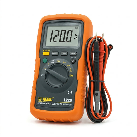 AEMC L220 MULTIMETROS Y EQUIPOS DE MEDICION