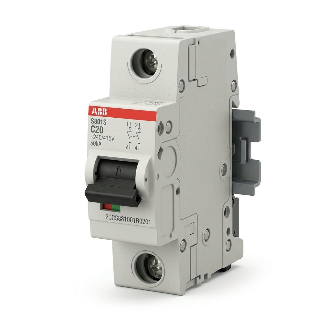 ABB 2CCS881001R0201 INTERRUPTORES TERMOMAGNETICOS MINIATURA RIEL DIN