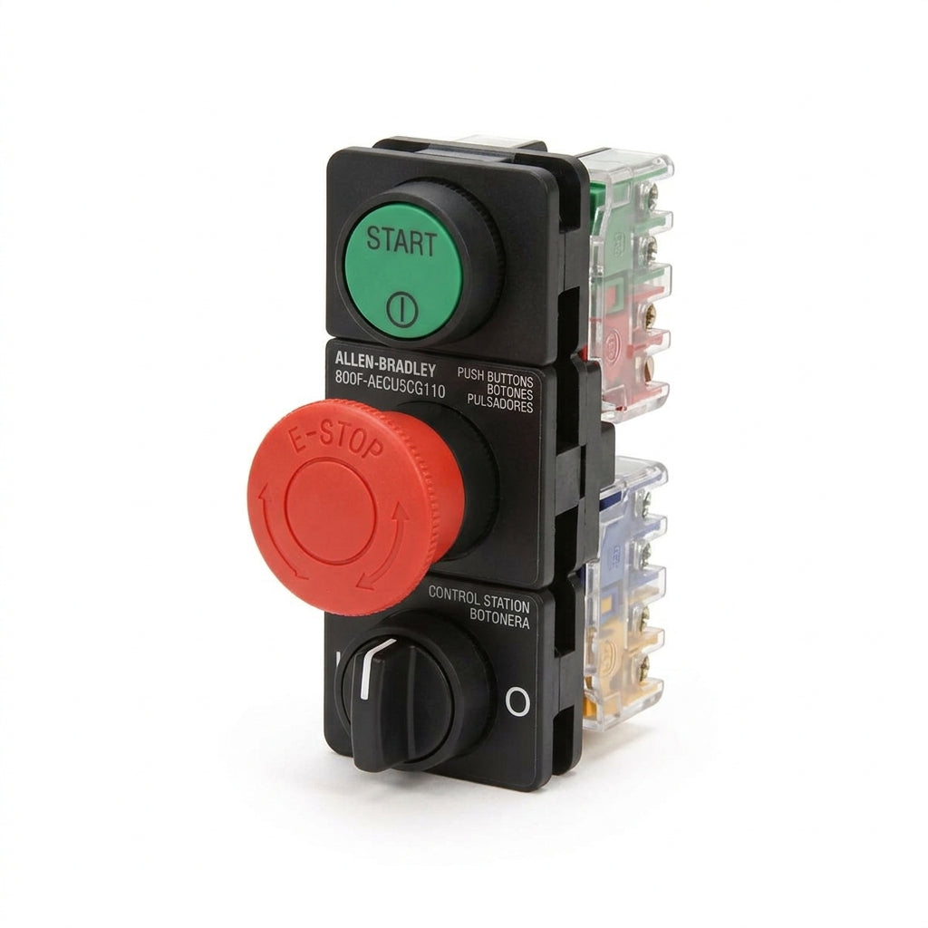 ALLEN-BRADLEY 800F-AECU5CG110 BOTONES PULSADORES BOTONERAS Y ACCESORIOS