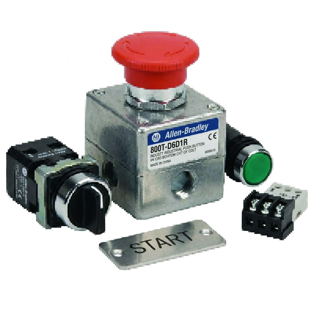ALLEN-BRADLEY 800T-D6D1R BOTONES PULSADORES BOTONERAS Y ACCESORIOS