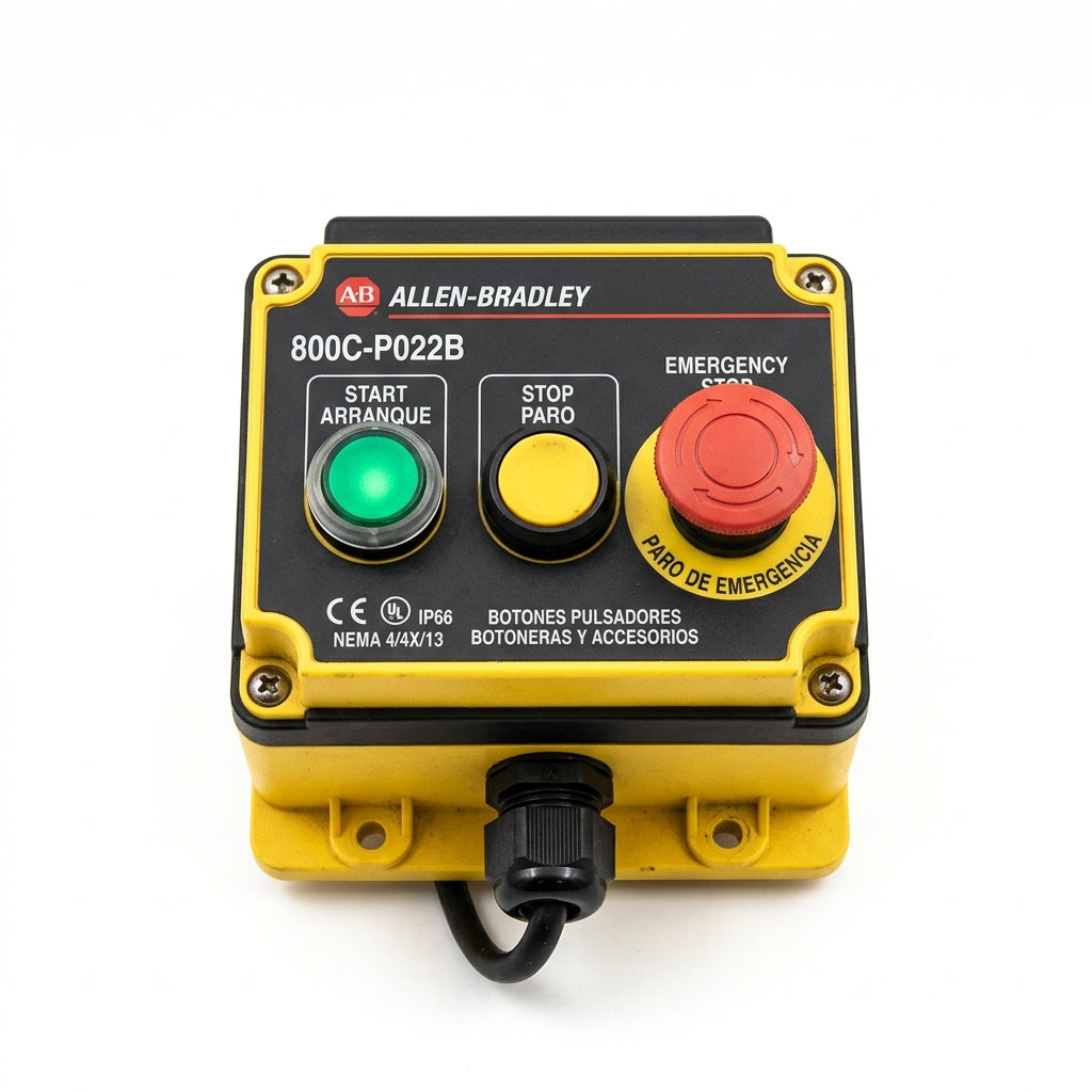 ALLEN-BRADLEY 800C-P022B BOTONES PULSADORES BOTONERAS Y ACCESORIOS