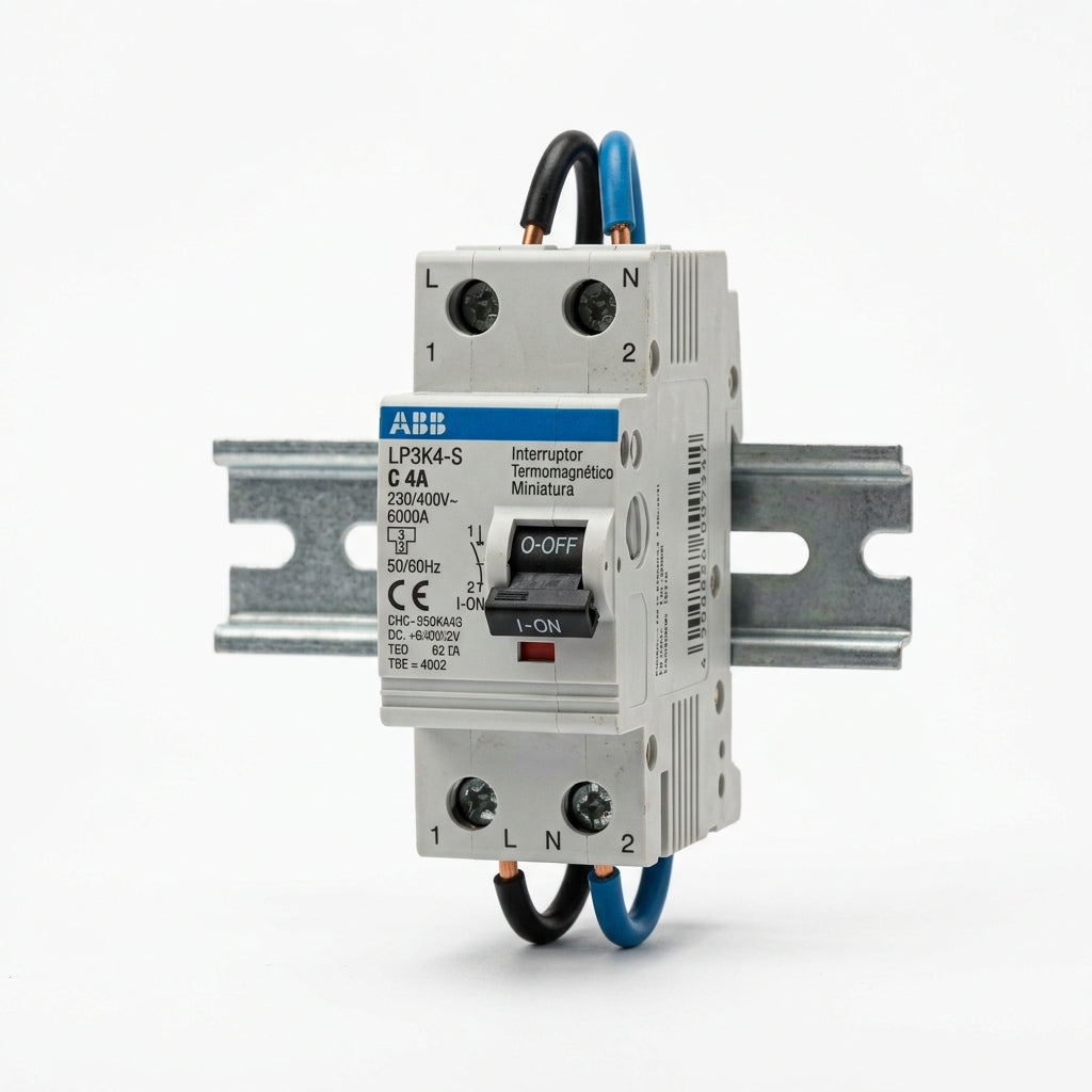ABB LP3K4-S INTERRUPTORES TERMOMAGNETICOS MINIATURA RIEL DIN