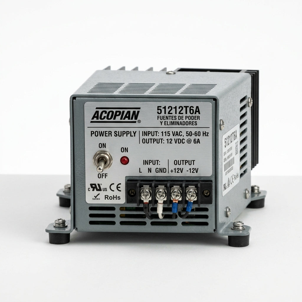 ACOPIAN 51212T6A FUENTES DE PODER Y ELIMINADORES