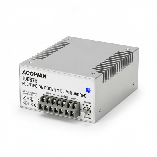 ACOPIAN 10EB75 FUENTES DE PODER Y ELIMINADORES