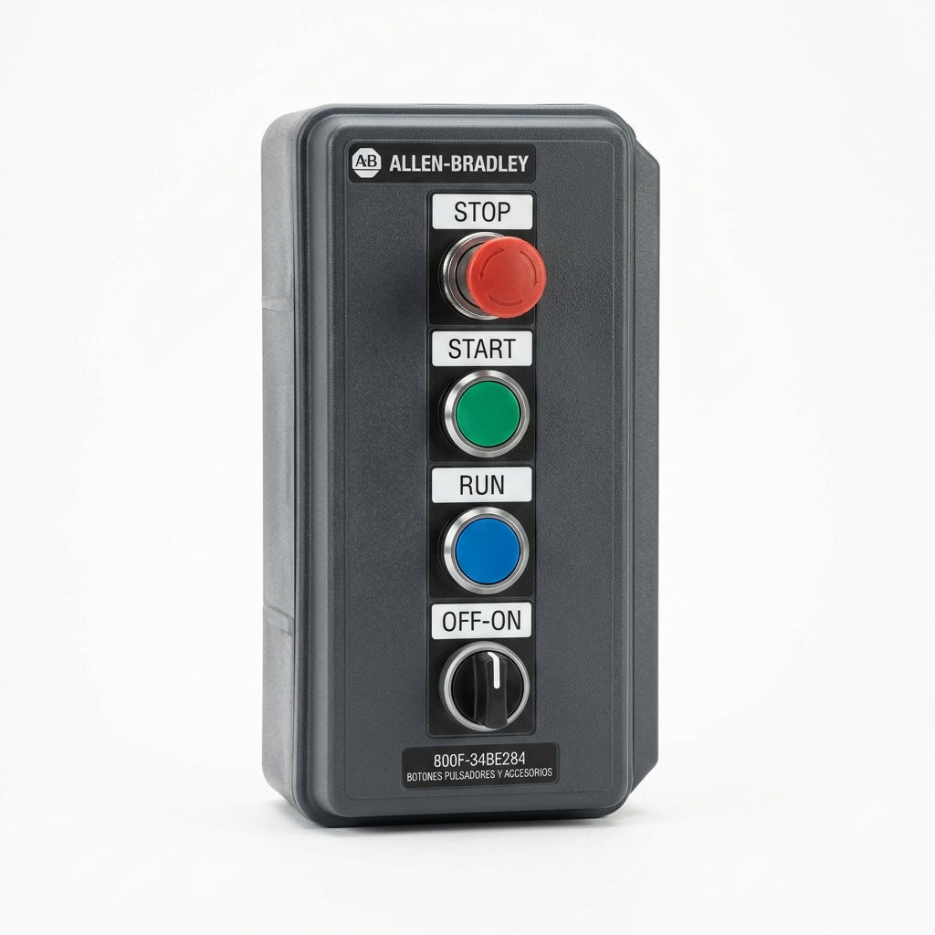 ALLEN-BRADLEY 800F-34BE284 BOTONES PULSADORES BOTONERAS Y ACCESORIOS
