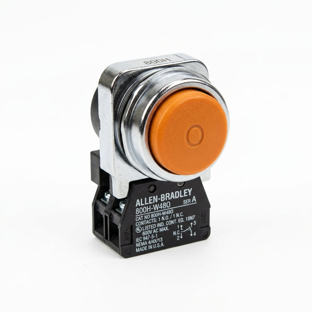 ALLEN-BRADLEY 800H-W48O BOTONES PULSADORES BOTONERAS Y ACCESORIOS