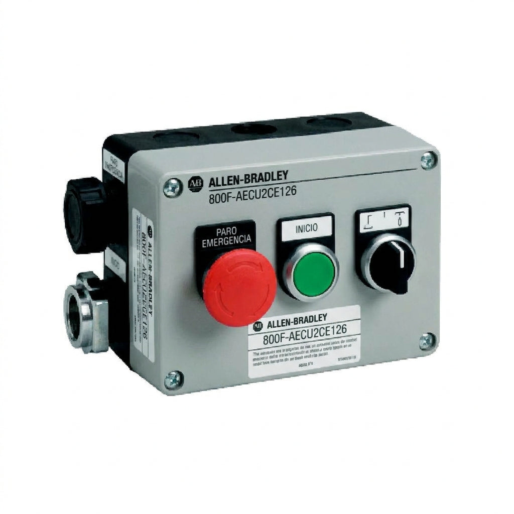 ALLEN-BRADLEY 800F-AECU2CE126 BOTONES PULSADORES BOTONERAS Y ACCESORIOS