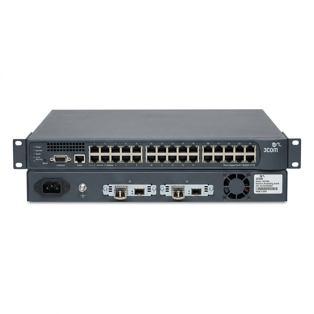 3COM 3C37002 EQUIPO DATACOM (REDES Y CABLEADO ESTRUCTURADO)
