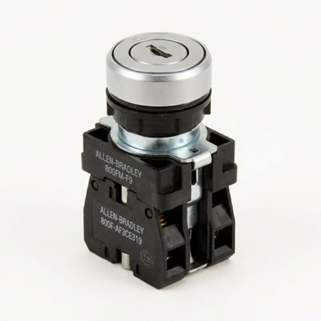 ALLEN-BRADLEY 800FM-F9 + 800F-AF3CE319 BOTONES PULSADORES BOTONERAS