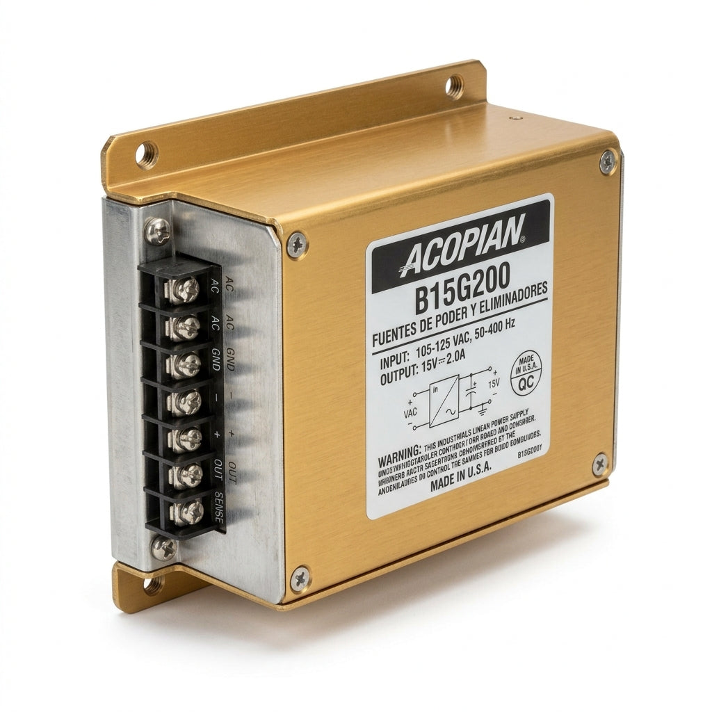ACOPIAN B15G200 FUENTES DE PODER Y ELIMINADORES