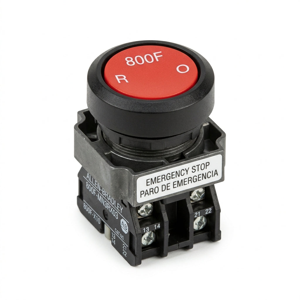 ALLEN-BRADLEY 800F-MN3RX03 BOTONES PULSADORES BOTONERAS Y ACCESORIOS