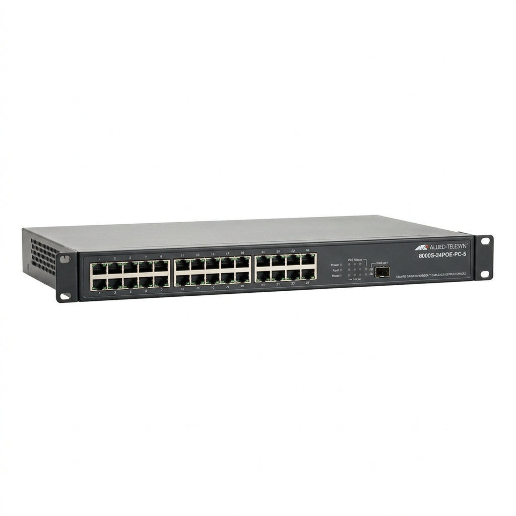 ALLIED-TELESYN 8000S-24POE-PC-5 EQUIPO DATACOM (REDES Y CABLEADO ESTRUCTURADO)