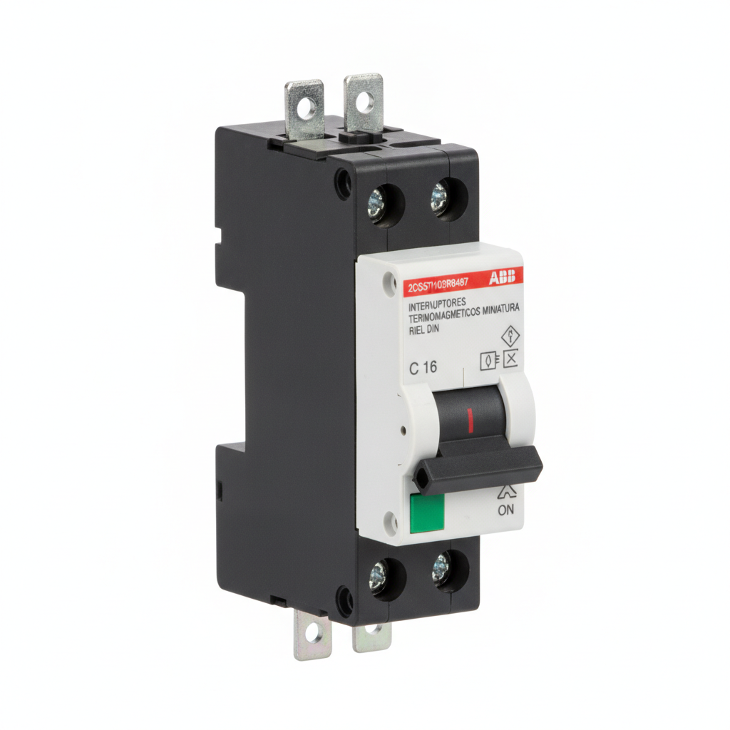 ABB 2CCS571103R8487 INTERRUPTORES TERMOMAGNETICOS MINIATURA RIEL DIN