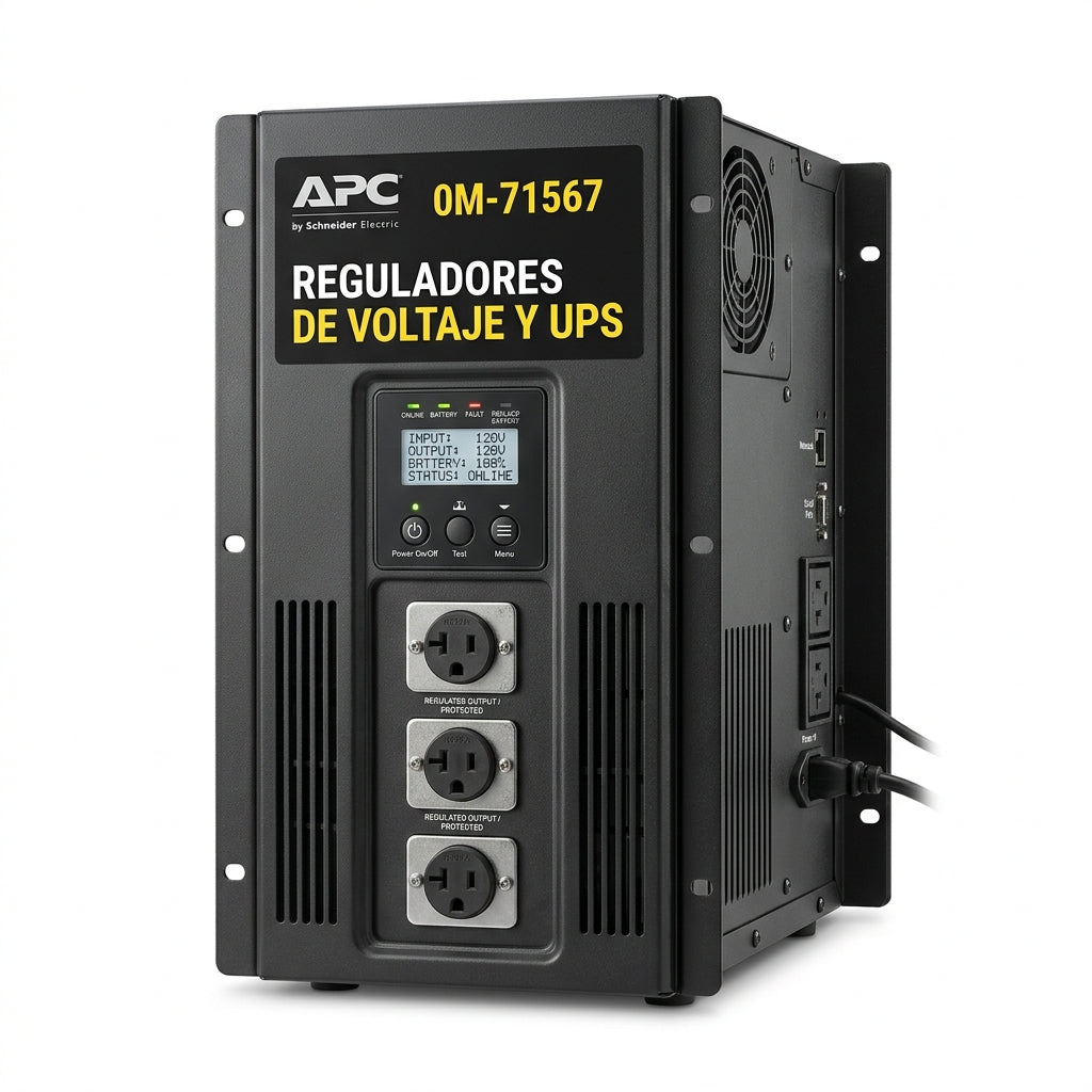 APC 0M-71567 REGULADORES DE VOLTAJE Y UPS