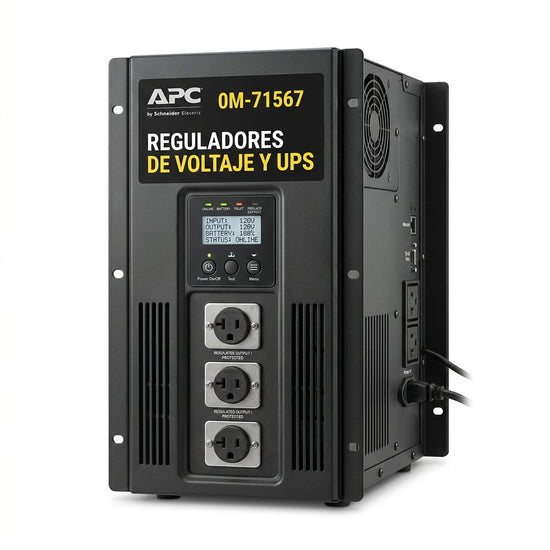 APC 0M-71567 REGULADORES DE VOLTAJE Y UPS