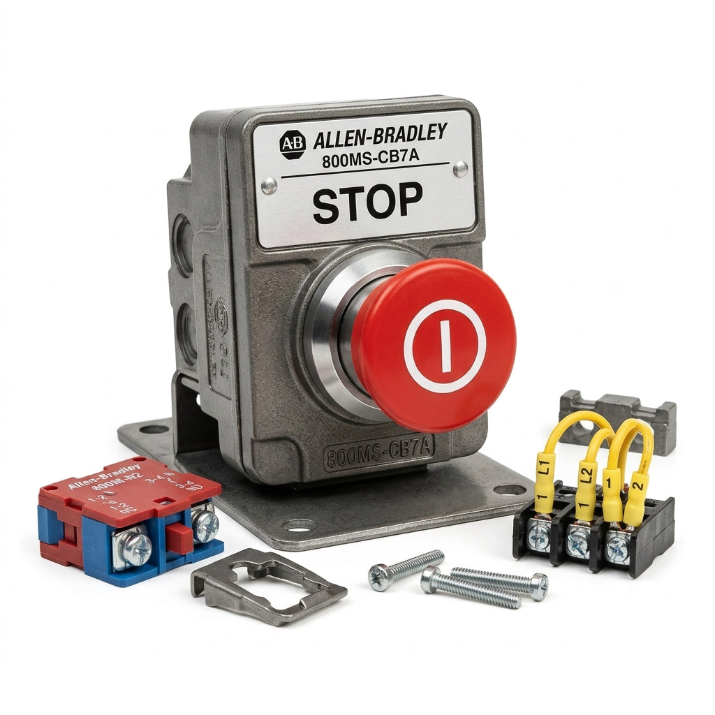 ALLEN-BRADLEY 800MS-CB7A BOTONES PULSADORES BOTONERAS Y ACCESORIOS
