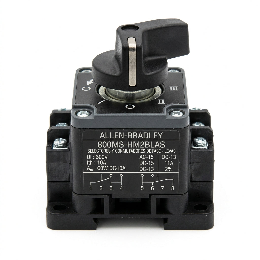 ALLEN-BRADLEY 800MS-HM2BLAS SELECTORES Y CONMUTADORES DE FASE - LEVAS