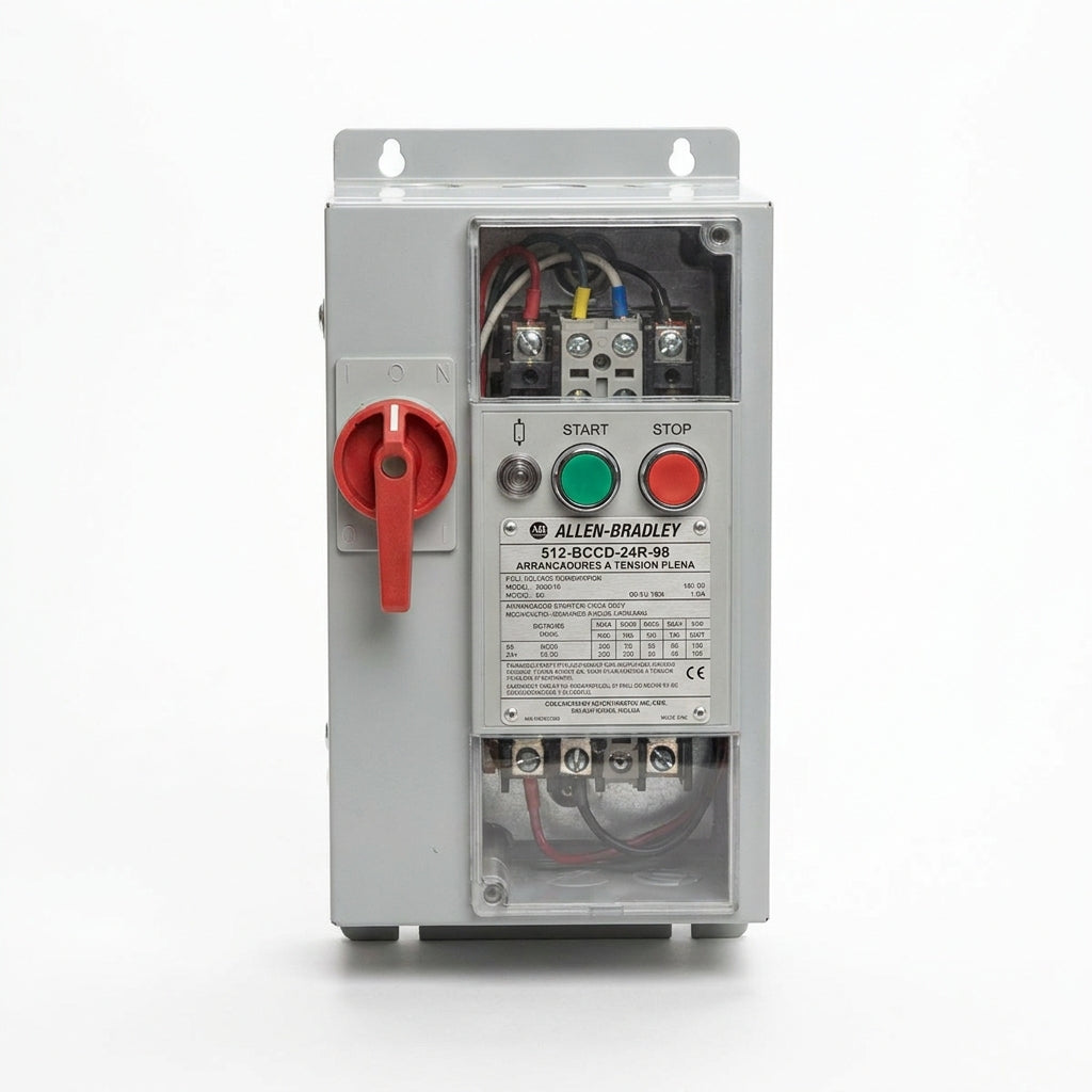 ALLEN-BRADLEY 512-BCCD-24R-98 ARRANCADORES A TENSION PLENA