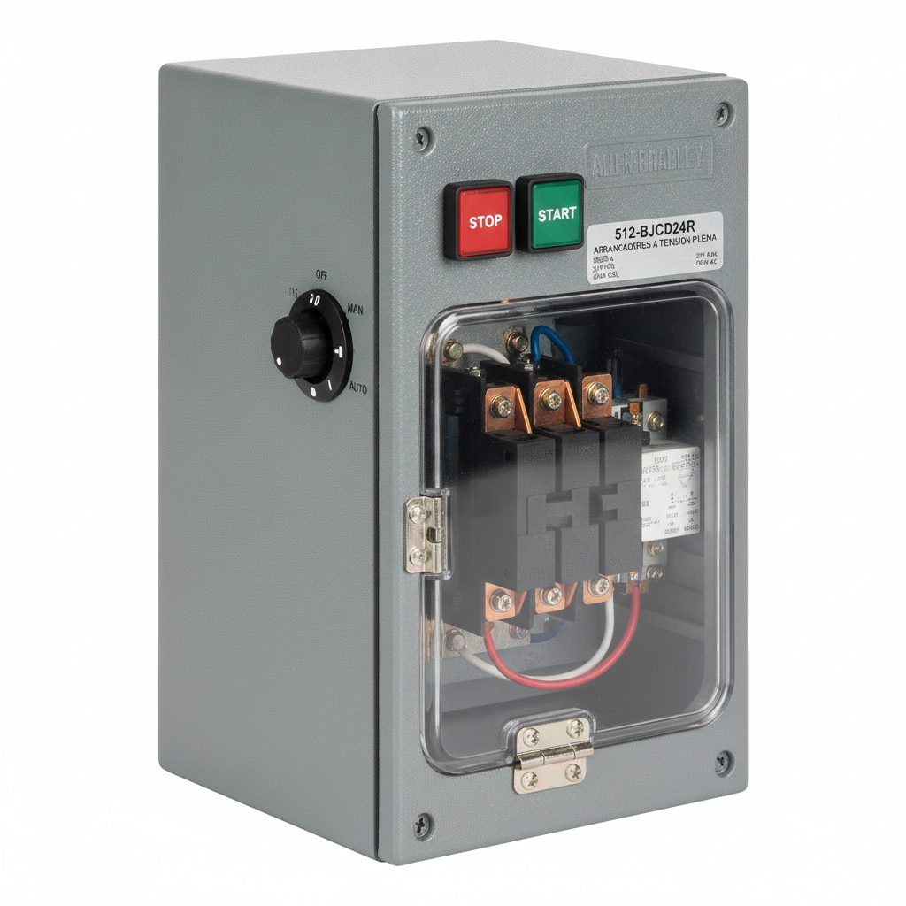 ALLEN-BRADLEY 512-BJCD24R ARRANCADORES A TENSION PLENA