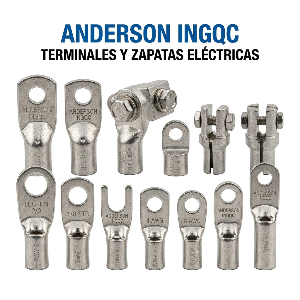 ANDERSON INGQC TERMINALES Y ZAPATAS ELECTRICAS