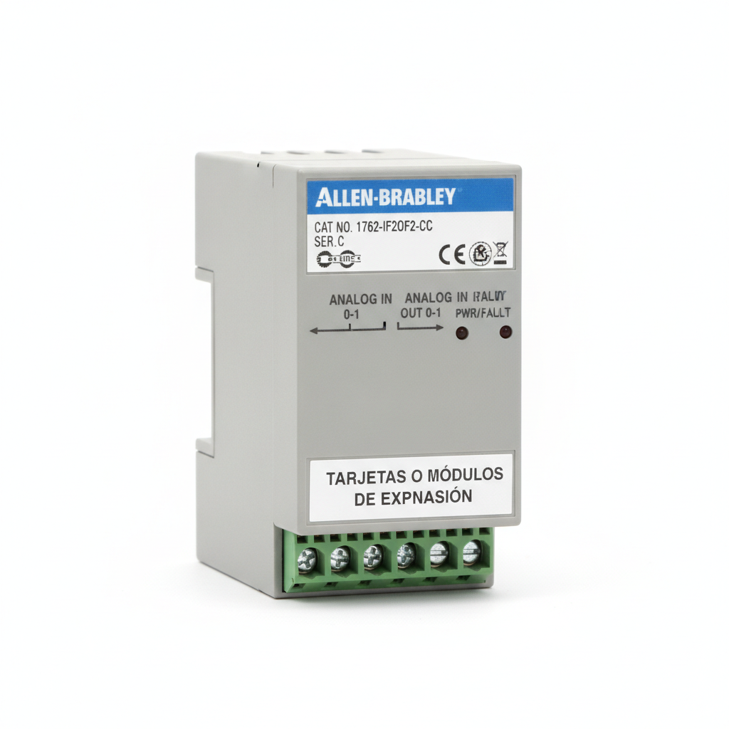 ALLEN-BRADLEY 1762-IF2OF2-CC PLCS (TARJETAS O MODULOS DE EXPANSION)