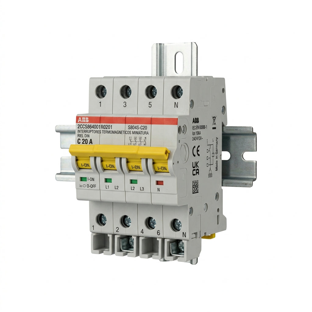 ABB 2CCS864001R0201 INTERRUPTORES TERMOMAGNETICOS MINIATURA RIEL DIN