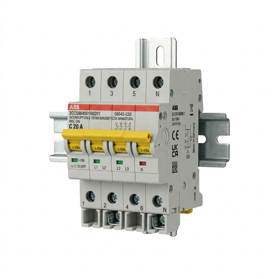 ABB 2CCS864001R0201 INTERRUPTORES TERMOMAGNETICOS MINIATURA RIEL DIN