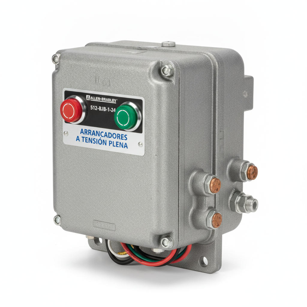 ALLEN-BRADLEY 512-BJB-1-24 ARRANCADORES A TENSION PLENA