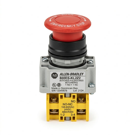 ALLEN-BRADLEY 800ES-KL2Z2 BOTONES PULSADORES BOTONERAS