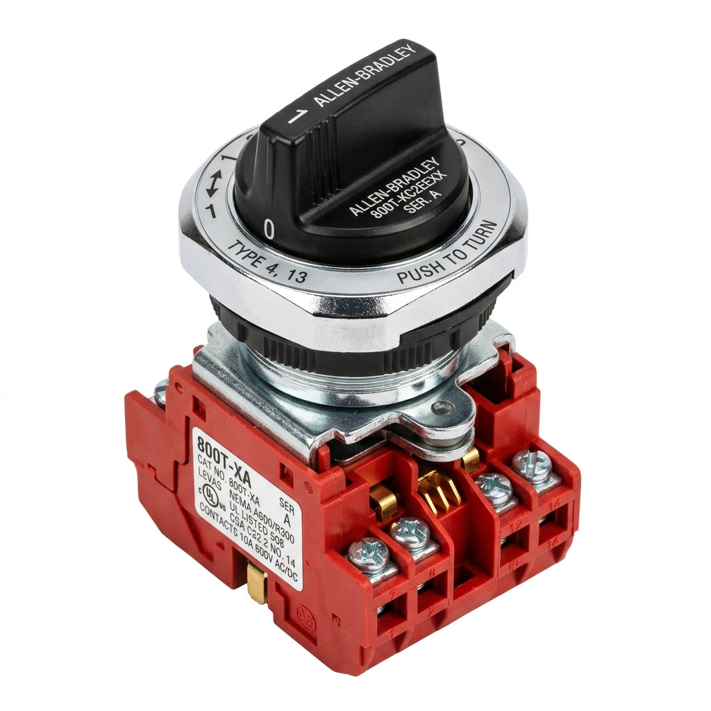 ALLEN-BRADLEY 800T-KC2EEXX SELECTORES Y CONMUTADORES DE FASE - LEVAS