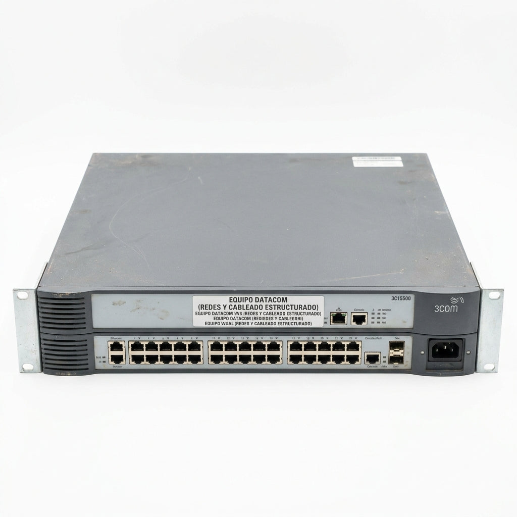 3COM 3C15500 EQUIPO DATACOM (REDES Y CABLEADO ESTRUCTURADO)