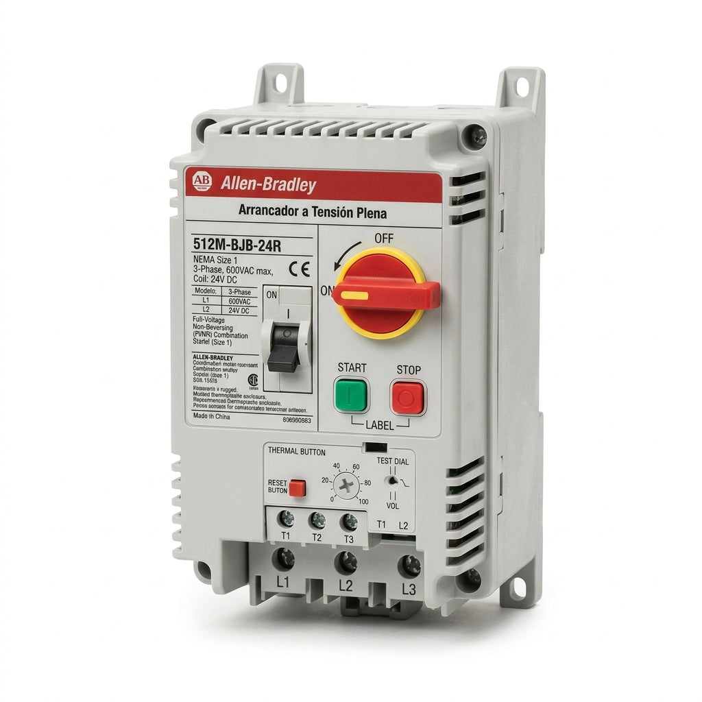 ALLEN-BRADLEY 512M-BJB-24R ARRANCADORES A TENSION PLENA