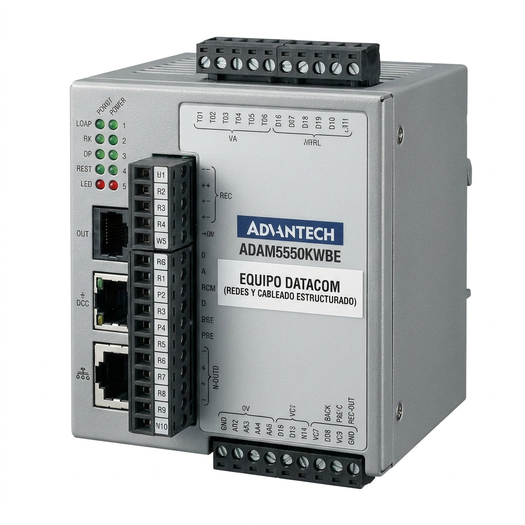 ADVANTECH ADAM5550KWBE EQUIPO DATACOM (REDES Y CABLEADO ESTRUCTURADO)