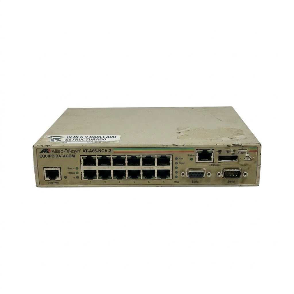 ALLIED-TELESYN AT-A65-NCA-3 EQUIPO DATACOM (REDES Y CABLEADO ESTRUCTURADO)