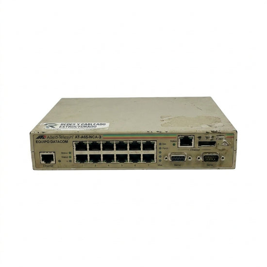 ALLIED-TELESYN AT-A65-NCA-3 EQUIPO DATACOM (REDES Y CABLEADO ESTRUCTURADO)