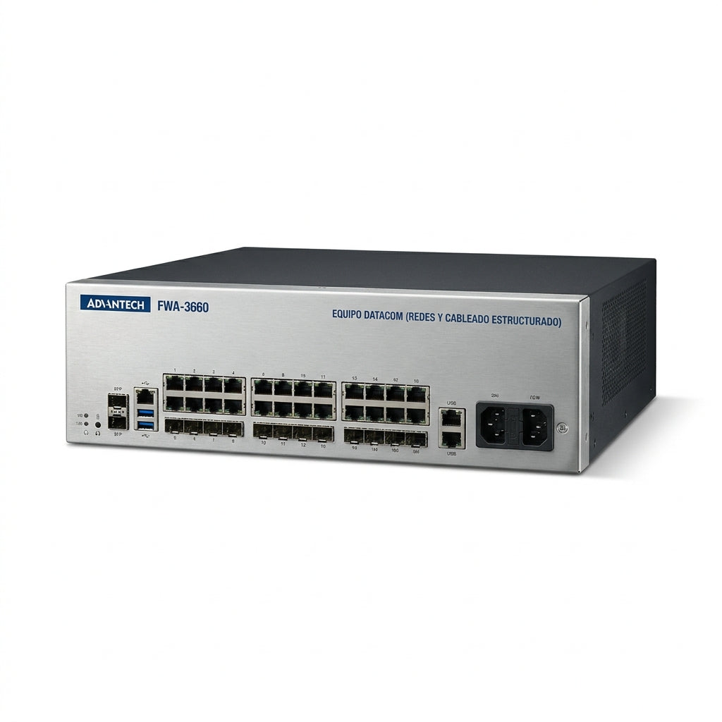 ADVANTECH FWA-3660 EQUIPO DATACOM (REDES Y CABLEADO ESTRUCTURADO)