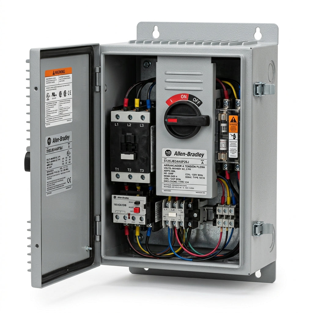 ALLEN-BRADLEY 512EJB34A6P26J ARRANCADORES A TENSION PLENA