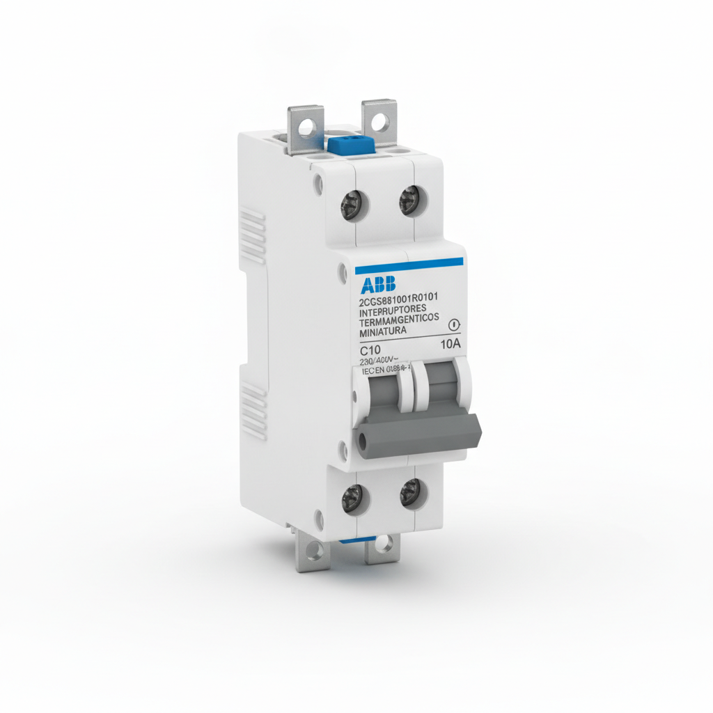 ABB 2CCS881001R0101 INTERRUPTORES TERMOMAGNETICOS MINIATURA RIEL DIN