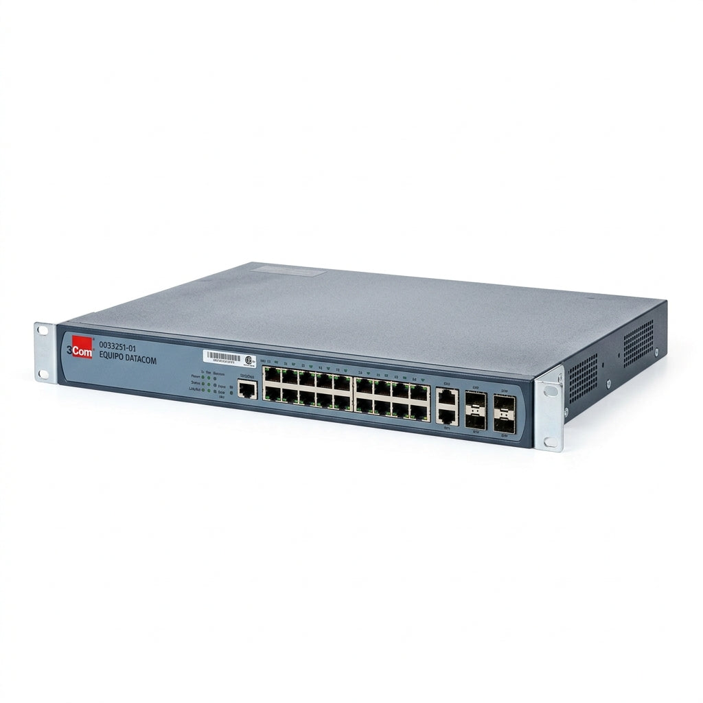 3COM 0033251-01 EQUIPO DATACOM (REDES Y CABLEADO ESTRUCTURADO)