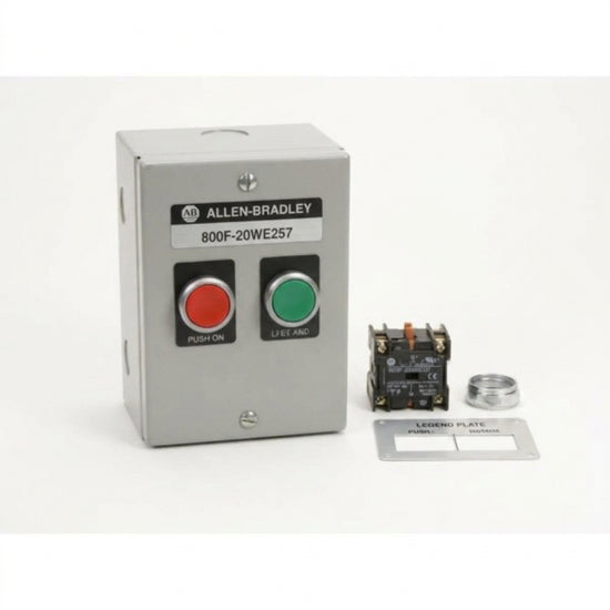 ALLEN-BRADLEY 800F-20WE257 BOTONES PULSADORES BOTONERAS Y ACCESORIOS