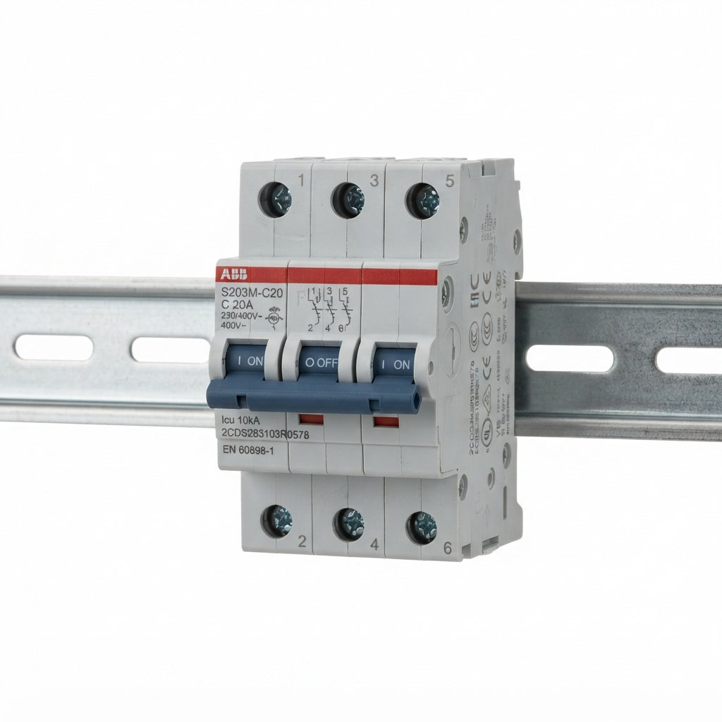 ABB 2CDS283103R0578 INTERRUPTORES TERMOMAGNETICOS MINIATURA RIEL DIN
