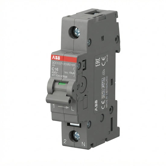ABB 2CCS571001R0161 INTERRUPTORES TERMOMAGNETICOS MINIATURA RIEL DIN